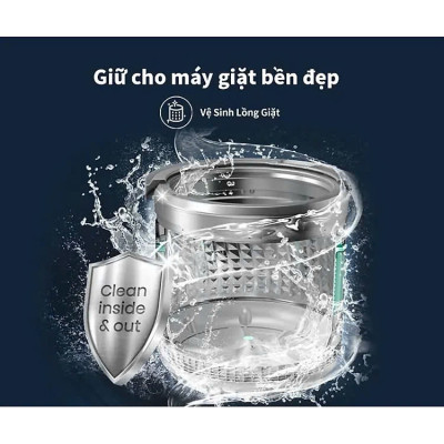 Máy Giặt Hisense Cửa Trên WTZQ1015UT 10.5kg Bộ Lọc Xơ Vải Kép, Bảo Hành 2 Năm - Hàng Chính Hãng