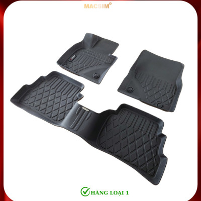 Thảm lót sàn xe ô tô Mazda CX5 2012-đến nay Nhãn hiệu Macsim chất liệu nhựa TPE cao cấp màu đen