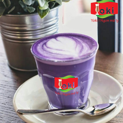 Latte Khoai lang tím Yoki