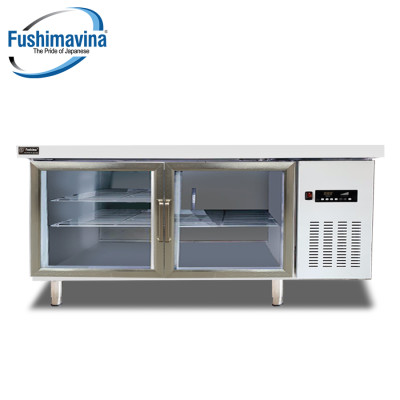 [CỬA HÀNG CHÍNH HÃNG] Tủ Bàn Mát Cánh Kính 1m8 Lạnh Trực Tiếp