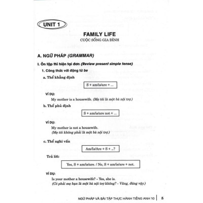 Sách – Ngữ Pháp Và Bài Tập Thực Hành Tiếng Anh 10 (Bám Sát SGK Kết Nối Tri Thức Với Cuộc Sống) (HA)M