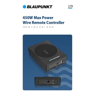 Loa Sub Blaupunkt GTR 8100A Mẫu Mới nhất 2024, Sub Điện, Sub Gầm Ghế Bass 8, Âm Bass Mạnh Mẽ