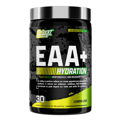 EAA+ Hydration - Nutrex (30Liều), Phục Hồi, Tăng Cơ, Sức Mạnh, Sức Bền, 8G EAA + BCAA + 1.5G Chất Điện Giải