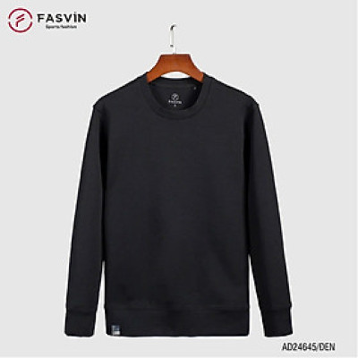 Áo Nỉ Sweater Fasvin AD24645.HN chất nỉ bông mềm mại co giãn thoải mái ấm áp.