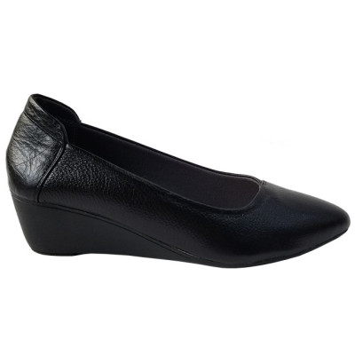 Giày Búp Bê Nữ Da Bò Thật BIGGBEN Cao 5 Phân BB123