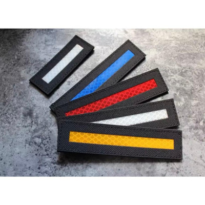 Patch_velcro phản quang đi đêm dán ba lô_túi xách