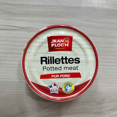 Pate thịt sợi Rilletes Jean Floch 125g - Pháp