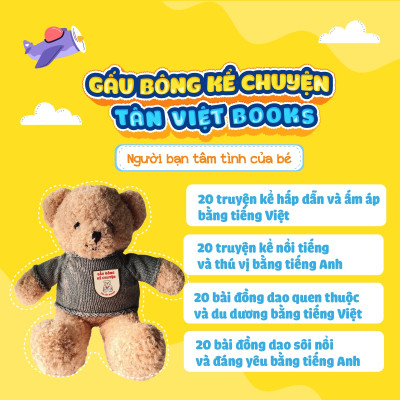 Gấu Bông Kể Chuyện - Người Bạn Tâm Tình Của Bé - Tân Việt