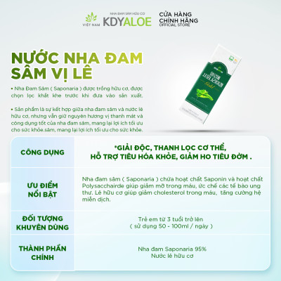 COMBO MÁT KHỎE KDY ALOE