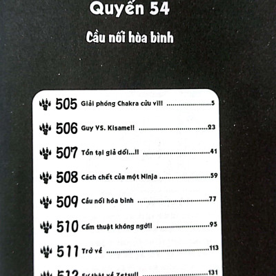 Sách - Naruto - Tập 54 - Cầu Nối Hòa Bình (Tái Bản 2025)