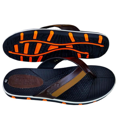 Dép nam xỏ ngón HÀ NAM da bò thật cao cấp DXN2041