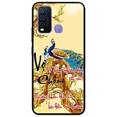 Ốp lưng dành cho Vivo Y30 - Y30i - Y50 mẫu Thư Pháp Vợ Chồng