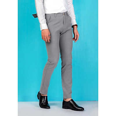 Quần tây nam Titishop QTN184 Xám nhạt