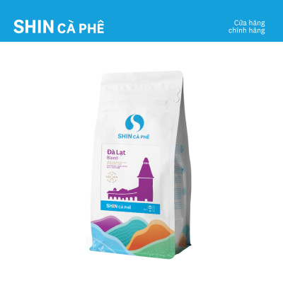 Cà phê VN Phin Đà Lạt Blend - SHIN Cà Phê - Cà phê đặc sản pha phin - Gói 250g