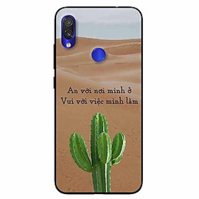 Ốp lưng in cho Xiaomi Redmi Note 7 Mẫu An Với Nơi Mình Ở