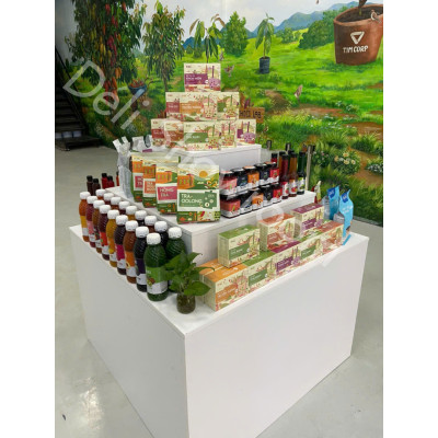 Bột trà sữa Matcha 3in1 Déli - Hộp 320gr (8 gói), pha chế trà sữa tiện lợi, nhanh chóng