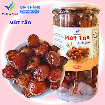Mứt Táo Sấy Dẻo VIETTIN MART 500G