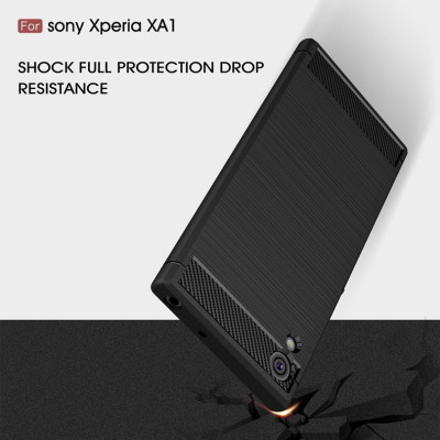 Ốp lưng chống sốc Likgus cho Sony Xperia Xperia XA1 (chuẩn quân đội, chống va đập, chống vân tay) - Hàng chính hãng