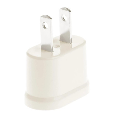 Phích Chuyển Đổi Chân Tròn Sang Chân Dẹt, Đầu Chuyển Đổi Phích Điện Nhỏ Gọn, CHuẩn US - JP - Đài. TakyHome 8601-loaitot