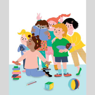 Tủ Sách Cùng Con Trưởng Thành - EQ-IQ - Xây Dựng Thói Quên Tốt Đầu Đời Cho Trẻ - Con Không Đi Học Đâu