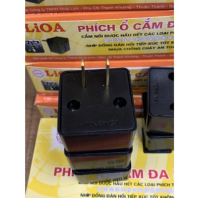 Ổ cắm nối đa năng , chân dẹt LIOA ONCD