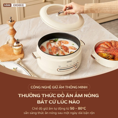 Nồi lẩu điện Oidire ODI07A Hàng chính hãng