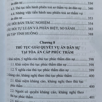 Hướng Dẫn Môn Học Luật Tố Tụng Dân Sự