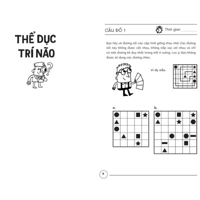 Sách - Brain Games - Thử Thách Logic - 100+ Để Trẻ Giỏi Suy Luận