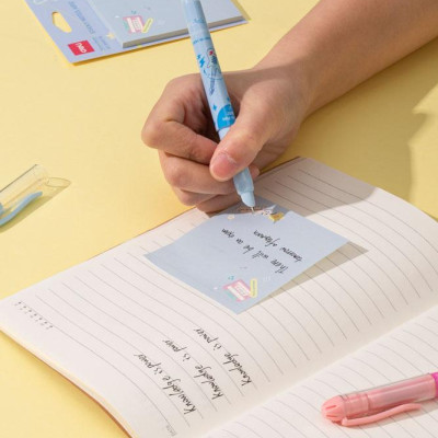 Bút Máy Nhựa Deli 0.5 mm - Phiên Bản Sơn Tùng M-TP Giới Hạn - Deli Q887 - Màu Xanh Lá