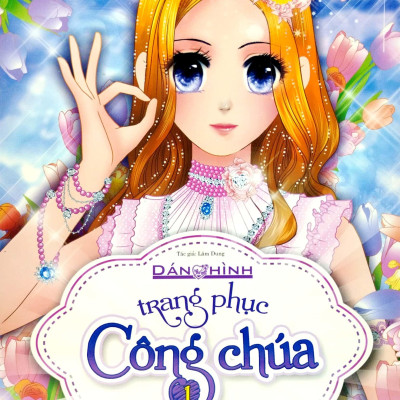 Dán Hình Trang Phục Công Chúa 1 - Công Chúa Tinh Nghịch