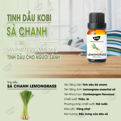 Combo 3 Tinh Dầu Xông Phòng Kobi: Tinh Dầu Khuynh Diệp (30ml) + Tinh Dầu Sả Chanh (30ml) + Tinh Dầu Hương Thảo (30ml) - Tinh Dầu Thiên Nhiên Nguyên Chất, Tốt Cho Bé Sơ Sinh, Giúp Giữ Ấm Cơ Thể, Phòng Ngừa Bệnh Hô Hấp Hiệu Quả