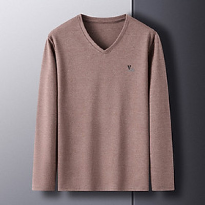 Áo len nam cổ tim tay dài thời trang văn phòng công sở LNA31