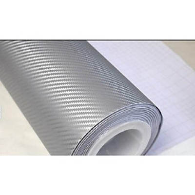 Decal carbon xám đen dán xe điện thoại laptop loại đẹp