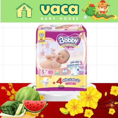 TÃ DÁN BOBBY SƠ SINH SIZE S80 MIẾNG