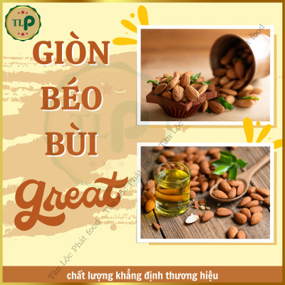 HẠT HẠNH NHÂN RANG BƠ TÂN LỘC PHÁT