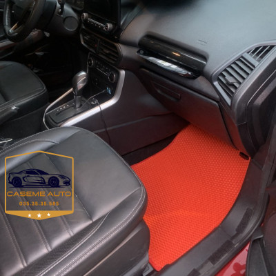 [HYUNDAI I10] Thảm Trải Sàn, Lót Sàn Ô Tô Cao Su Eudora CloudFoam Thiết Kế Theo Xe Dành Cho Xe HYUNDAI I10, Chống Nước, Không Mùi, Ngăn Bụi Bẩn, Dễ Vệ Sinh - Hàng Chính Hãng
