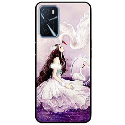 Ốp lưng dành cho Oppo A16 mẫu Cô Gái Thiên Nga