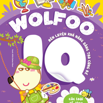 WOLFOO IQ Rèn Luyện Khả Năng Sáng Tạo Cùng Bé - Các Loại Đồ Dùng Học Tập