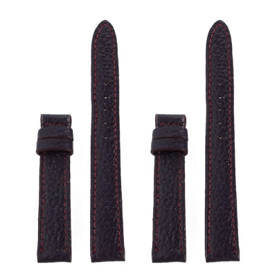 HC8112-13-14 - Dây đồng hồ Huy Hoàng da bò size 12, 14 màu nâu đen, tím đậm, nâu bạc