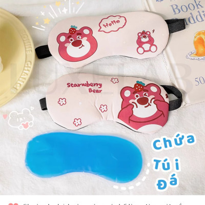 Miếng bịt mắt ngủ - Có gel làm mát