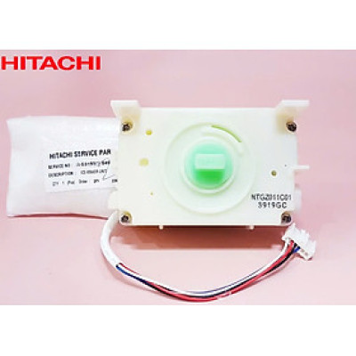 MOTOR ĐÁ XOAY, MOTOR ĐÁ RƠI, MOTOR ĐỔ ĐÁ TỦ LẠNH SIDE BY SIDE HITACHI 4 CÁNH – HÀNG CHÍNH HÃNG