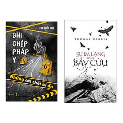 Combo 2 Cuốn: Ghi Chép Pháp Y - Những Cái Chết Bí Ẩn + Sự Im Lặng Của Bầy Cừu Sách Trinh Thám Hay)
