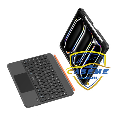 Bao da bàn phím Wi WU MK-007 Pro 360° – Touchpad thông minh, bàn phím cắt kéo, dành cho iPad Pro/Air 11” & 10.9” (2024/2025) - Hàng Chính Hãng