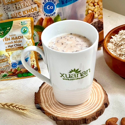 Combo 5 túi: NC Óc Chó Mè Đen+YM Hạnh Nhân+Gạo Lức Huyết Rồng+Dinh Dưỡng Canxi+NC Yến Mạch[ít đường 400gr](Tặng Kèm 2 Túi Yến Mạch 150G)