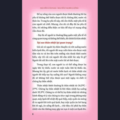 Sách - Thân Nhiệt Quyết Định Sinh Lão Bệnh Tử - Nguyễn Văn Nam & Nguyễn Thị Bích Hồng - VIETNAMBOOK