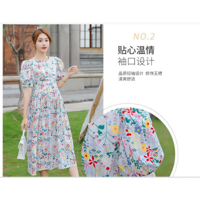 ĐẦM BẦU VÁY BẦU CÔNG SỞ BÔNG ĐI BIỂN ( sau sanh có dây kéo cho bú )