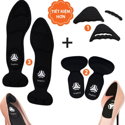 Combo 03 phụ kiện chuyên dùng mang giày cao gót êm chân (mũi tròn) - buybox - BBPK09-11-50