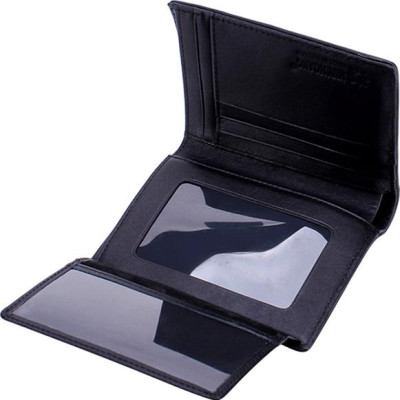 Ví Nam Da Cá Sấu Gai Lưng Kiểu Đứng Huy Hoàng HT2256 (12.5 x 10 cm) - Đen