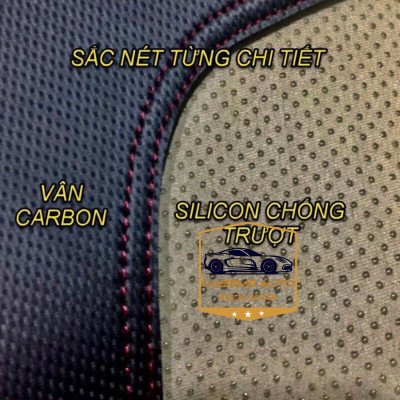 [FORD] Thảm Taplo 3 Lớp Dành Cho Các Xe Hãng FORD, Da Vân Carbon Cao Cấp - Hàng Chính Hãng