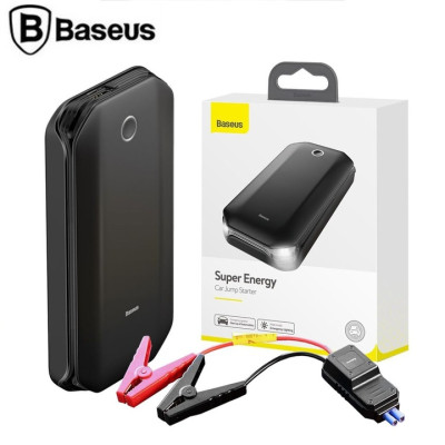 Bộ kích nổ ô tô, xe hơi kiêm pin sạc dự phòng nhãn hiệu Baseus cao cấp CRJS01-01 - Hàng Nhập Khẩu